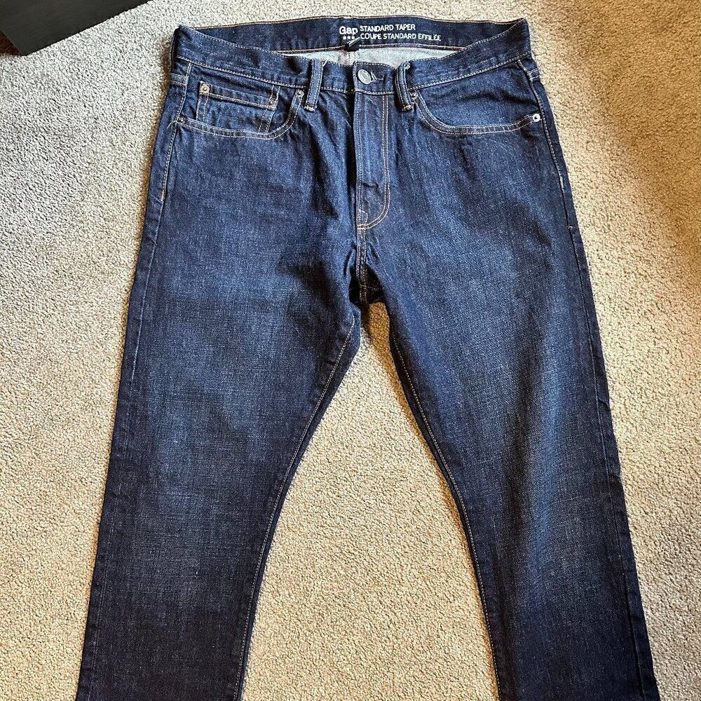 Gap Straight Jeans 100% Cotton Size 33*32